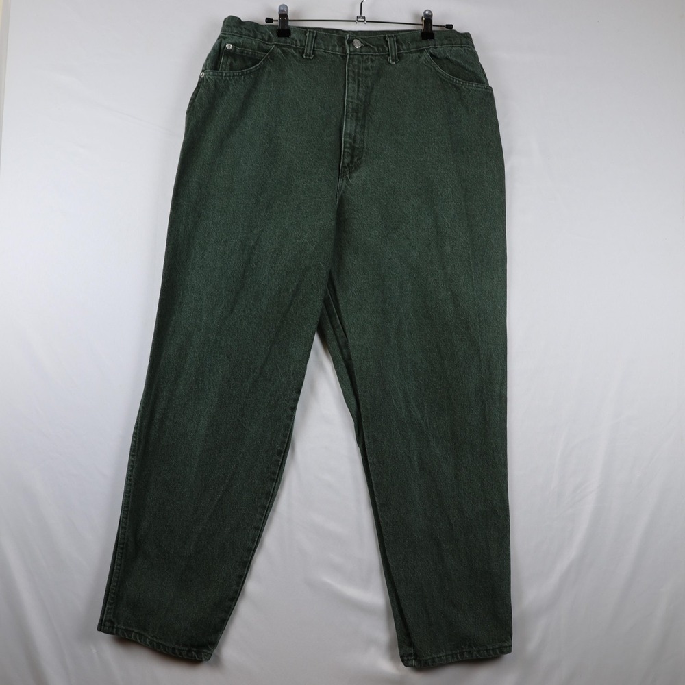 Vintage Vanderbilt Jeans Womens H4 High Rise Tapered Denim Made USA 90s